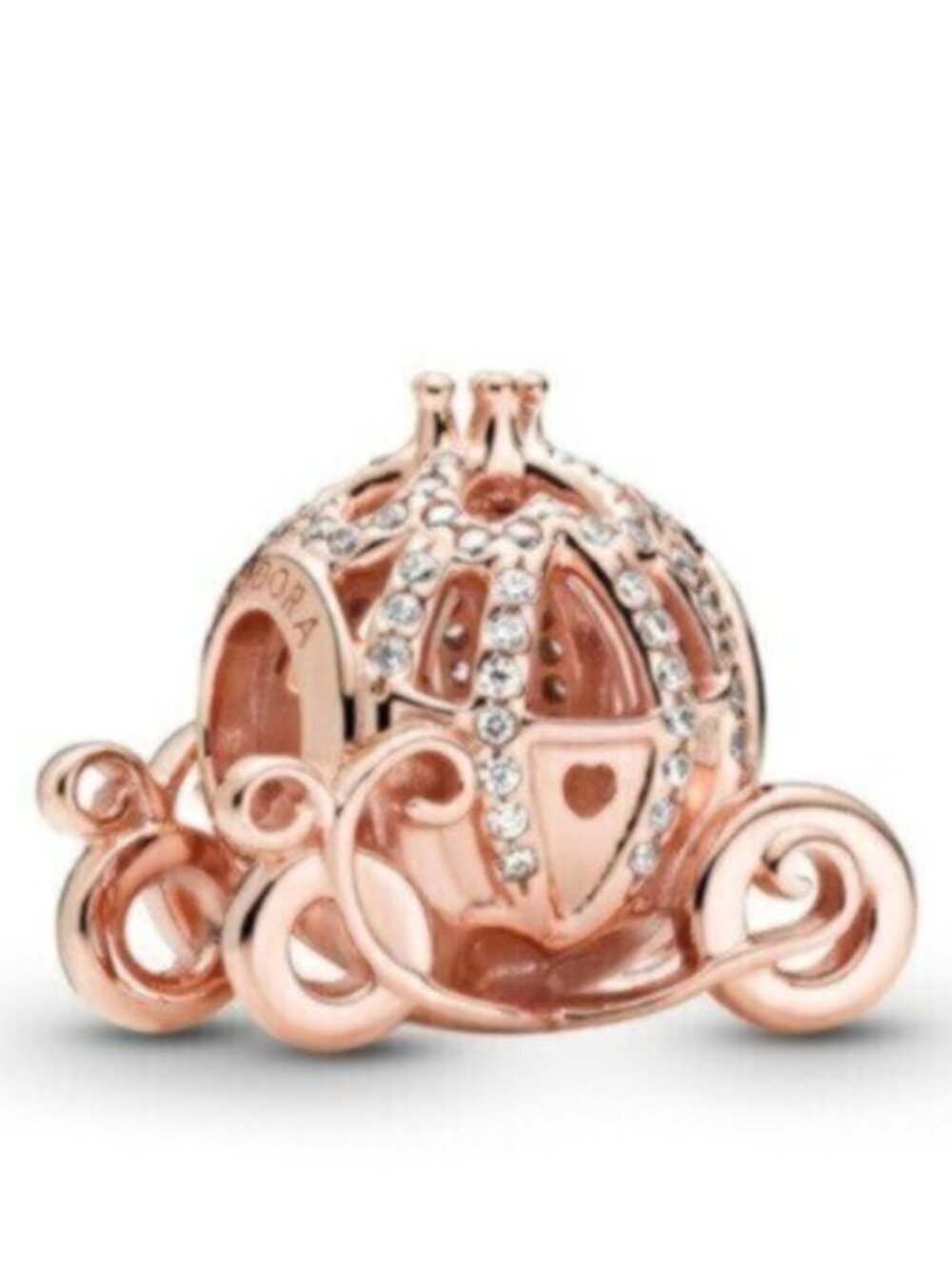 Pandora Rose��? Cinderella Sparkling Carriage Charm